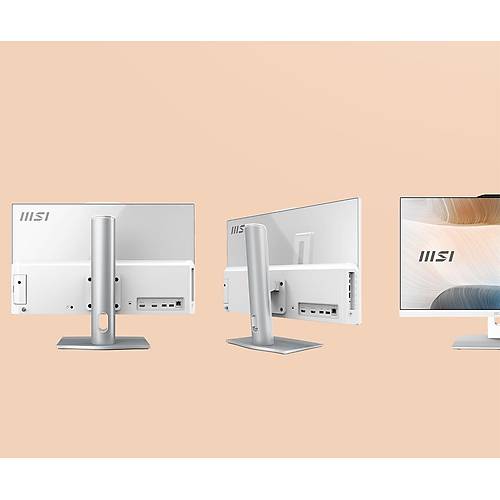 MSI MODERN AM242P 12M1890TR 23.8 FHD 16:9 (1920X1080) I51235U 16GB DDR4 500GB SSD W11H BEYAZ AIO PC