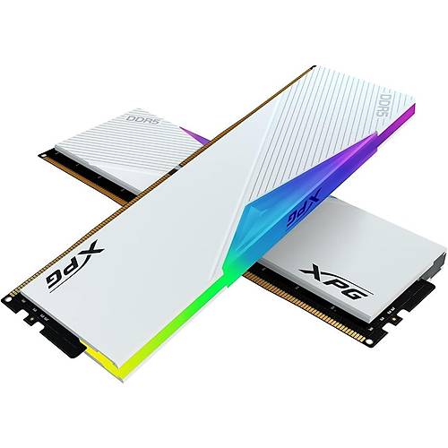 Xpg 32Gb (2X 16Gb) Ddr5 6000Mhz Cl32 Dual Kt Rgb Pc Ram Lancer Ax5U6000C3016G-Dclarwh Beyaz