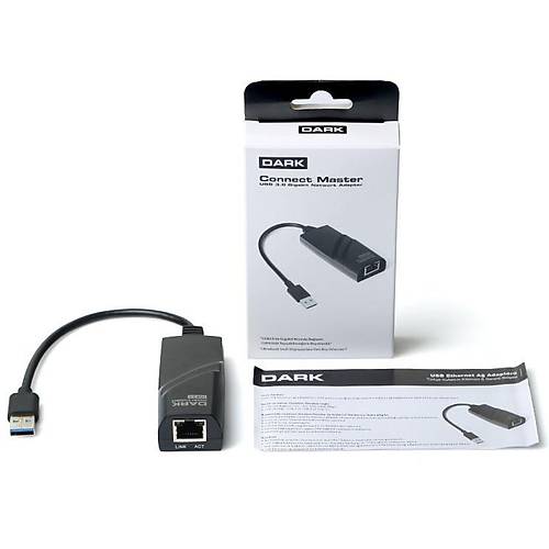 Dark Usb 3.0 - Gigabit Lan A Adaptr