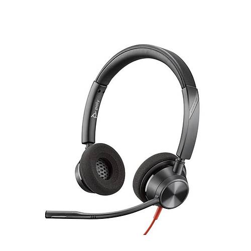 Poly Blackwire 3320 Stereo Mikrofonlu Kulaklk