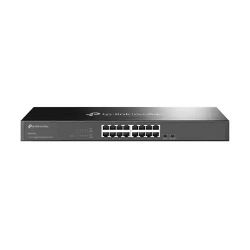 TP-LINK DS1016G 16-Port Gigabit Unmanaged Switch, Metal, Rack-mountable