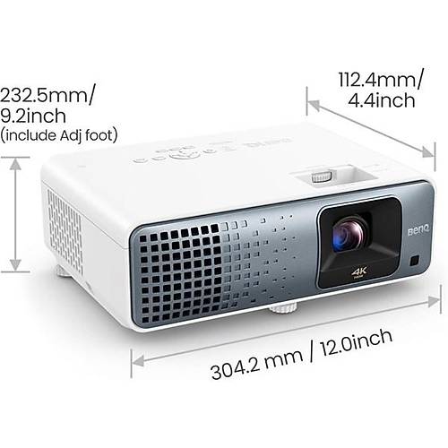 BENQ 3200ansil�men TK710STI 4K 240Hz Kablosuz Android Tv K�sa Mesafe Lazer DLP Gaming Projeksiyon