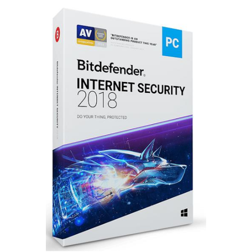 Btdefender 5949958011209 Bitdefender nternet Security2018 5U-1Y