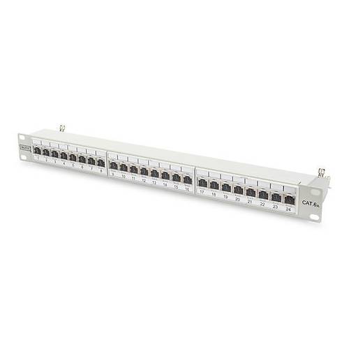 Assmann Dn-91624S-Ea 19 Inch 24 Port Cat-6A Ea S�n�f� Ftp Patch Panel