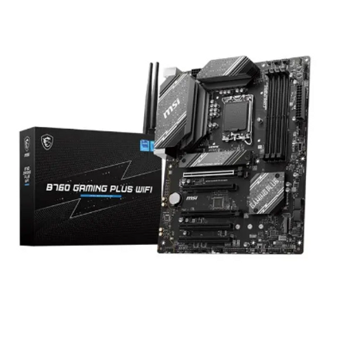 MSI B760 GAMING PLUS WIFI DDR5 6800MHZ 1XHDMI 1XDP 2XM.2 USB 3.2 ATX 1700P (13. VE 12.NESL LEMC)