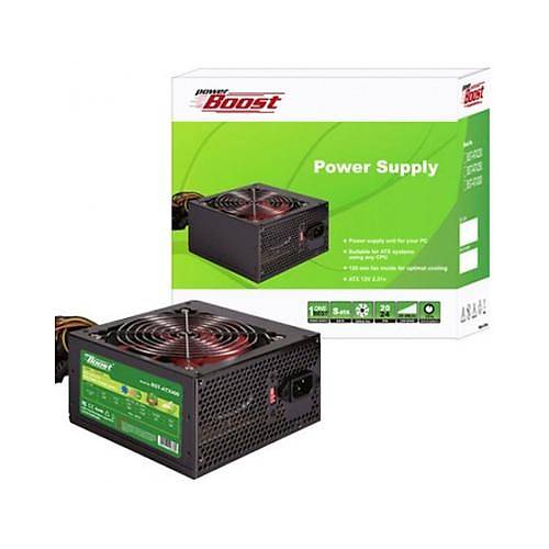 Powerboost Bst-Atx350R 350W Atx Psu Ppfc 12Cm Kırmızı Fanlı Retail Box