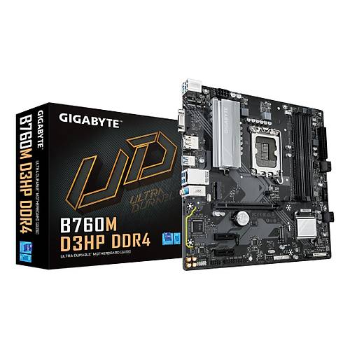 Gigabyte B760M D3HP D4 1700P Vga Hdmi Dp Usb3.2