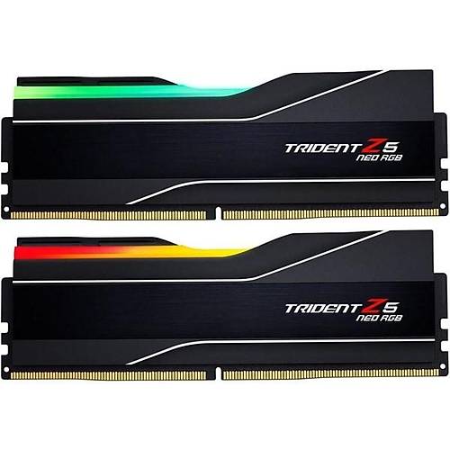 Gskıll 32Gb (2X 16Gb) Ddr5 6400Mhz Cl32 Dual Kıt Rgb Pc Ram Trıdent Z5 Neo F5-6400J3239G16Gx2-Tz5Nr