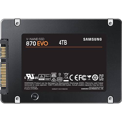 Samsung 4Tb 870 Evo 560Mb-530Mb-S Sata 2.5