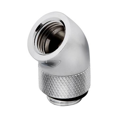Corsair CX-9055001-WW Fitting (adapter),XF Adapter 2-pack (45� Angled rotary; chrome)