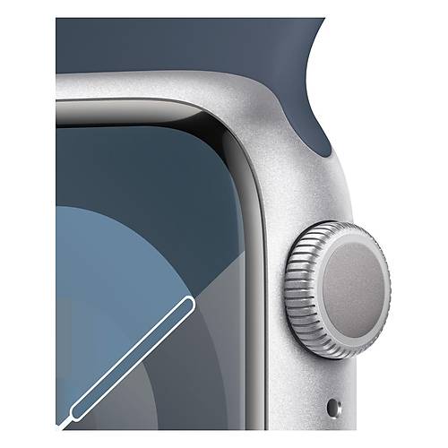 Apple Watch Series 9 41 mm Dijital 352 x 430 Piksel Dokunmatik Ekran Gri Wi-Fi GPS  MR913TU-A