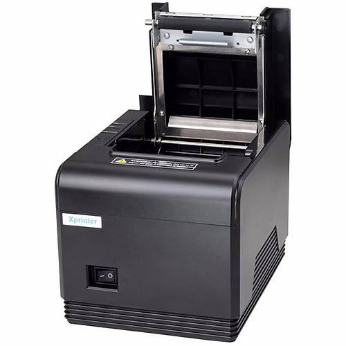 XPRINTER Thermo-Drucker XP-Q80A, USB + Ethernet, 203 Dpi, 80 Mm Breite - Ideal Für Kassenbons & Etiketten