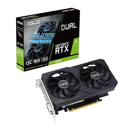Asus Geforce Dual-Rtx3050-O6G 6Gb Gddr6 96B�t 1Xhdm� 1Xdp 1Xdv� Ekran Kart�