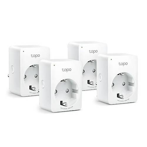 Tp-Lnk Min Mini Smart Wi-Fi Socket (4-Pack) (Tapo-P100-4P)