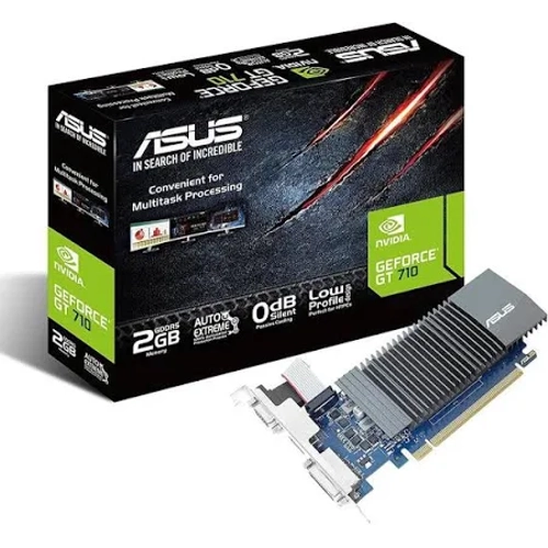 Asus Gt710-Sl-2Gd5-Brk-Evo Gddr5 64Bit Hdm�-Dv� Pc�e 2.0