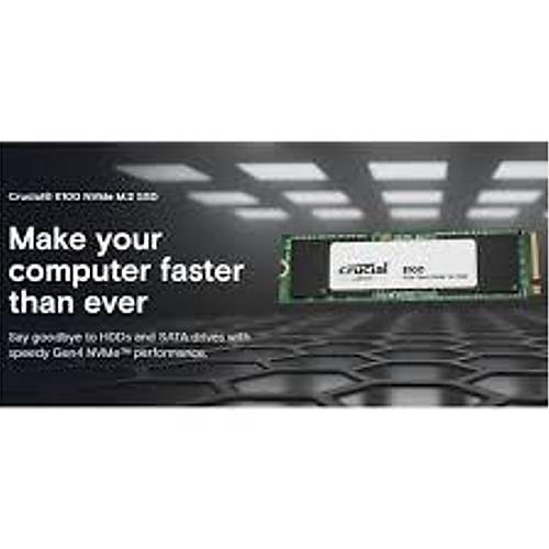 Crucial E100 480GB NVME M.2 SSD Disk CT480E100SSD8