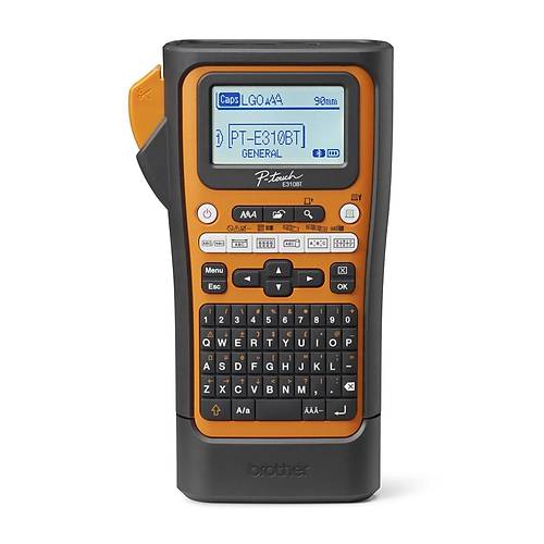 BROTHER P-TOUCH PT-E310BTVP 6 - 18MM BASKI TZE SERİSİ ETİKET YAZICI EL TİPİ BLUETOOTH USB BAĞLANTI (PİL DAHİL)