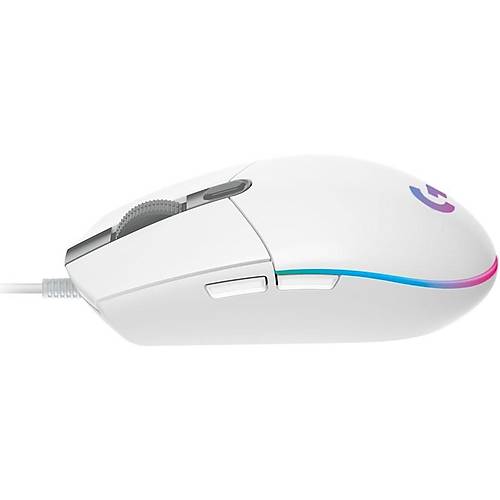 Logtech G G102 Lghtsync Oyuncu Mouse Beyaz 910-005824