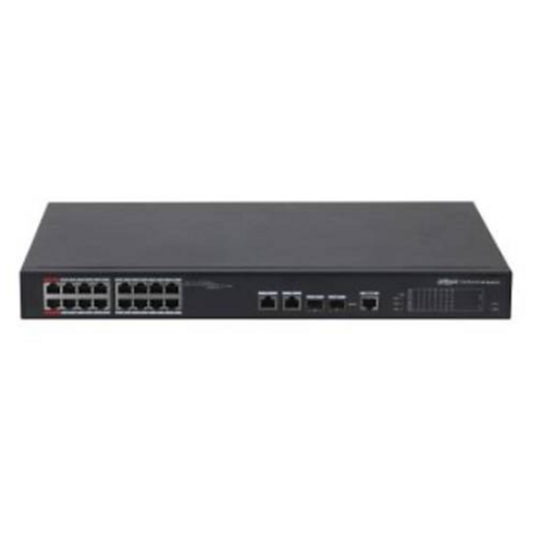 Dahua 16Port 240W Full Poe Pfs4218-16Et-240-V2 Ggabt 2X Sfp Ynetilebilir Switch