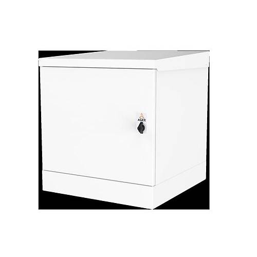 AGER 9U 600x450mm IP66 D Ortam Duvar Tipi Kabinet AG-OC09U6045B2-D-A-M1 Basic