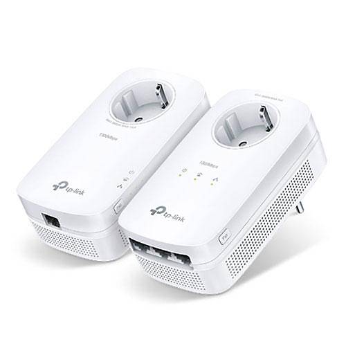 Tp-L�nk Tl-Pa8033P K�t Av1300 G�gab�t 3-Port Home Plug Adapt�r