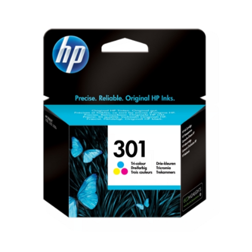 Hp Ch562Ee (301) Uc Renkl Murekkep Kartusu 165 Sayfa