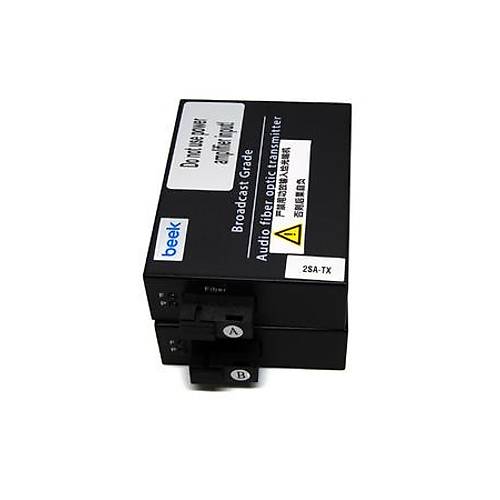 Beek Bs-Ext-Rca-Sm-20 Rca Analog Ses <-> Fiber Optik Uzatma, 20 Km