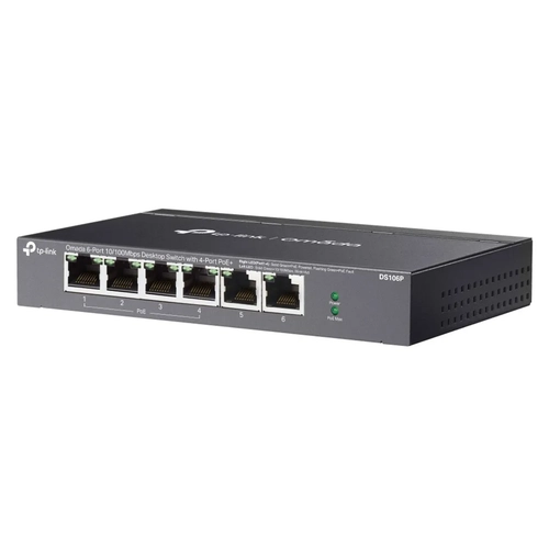 TPLINK OMADA ES206GP 6 PORT4PORT GIGABIT POE+ 2PORT GIGABIT RJ45 YONETLEBLR DESKTOP SWITCH