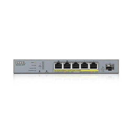 Zyxel Gs1350-6Hp 6 Port Ynetilebilir Poe Swtch (60 Watt)