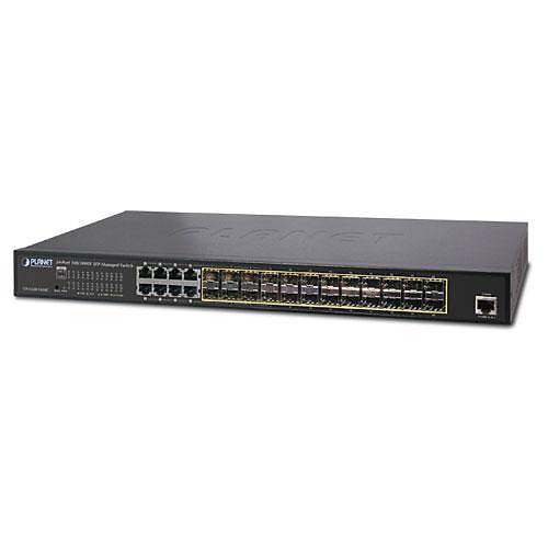 Planet Pl-Gs-5220-16S8Cr  L2+ Y�netilebilir Switch