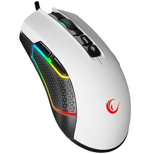 Rampage Smx-R600 Python Usb Beyaz 12400Dpi Gaming Oyuncu Mouse