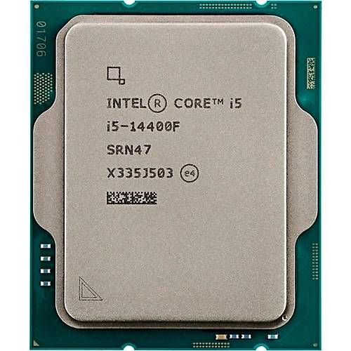 INTEL CORE i5 14400F 29.5MB 10�ekirdekli VGA YOK 1700p 65w Kutusuz+Fans�z