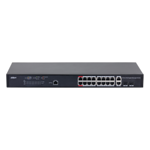 Dahua 16 Port Gigabit Poe (Pfs4218-16Gt-230)
