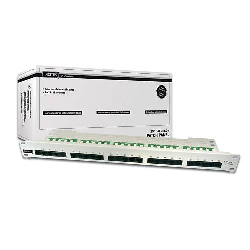 Digitus Dn-91325-1 19 Inch 25 Port Cat-3 Z�rhs�z
