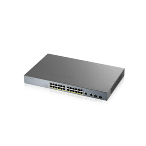 Zyxel Gs1350-26Hp 26 Port Y�netilebilir Poe Sw�tch (375 Watt)