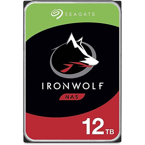 Seagate Ironwolf 12 Tb 7200Rpm Sata3 256Mb 210Mb-S 180Tb-Y Nas (St12000Vn0008)