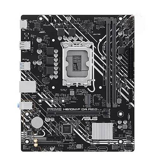 Asus Pr�me H610M-F D4 R2.0-Csm Ddr4 Hdm� Pc�e 4.0 1700P Matx Kurumsal Anakart