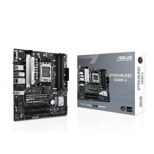 ASUS PRIME B650M-A DDR5 HDMI DP,mDP PCIe 16X v5.0 AM5 mATX