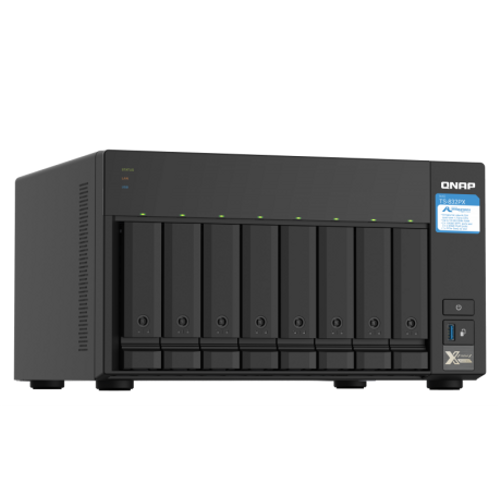 Qnap Ts-832Px-4Gb Ram 8 Hdd Yuval Tower Nas Depolama nitesi