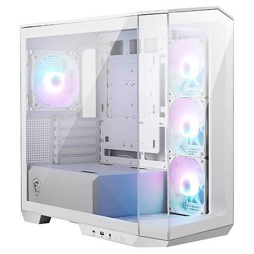 Ms Mag Pano M100R Pz 4-Argb Fanl Gamng Mcro-Tower Pc Kasas Beyaz
