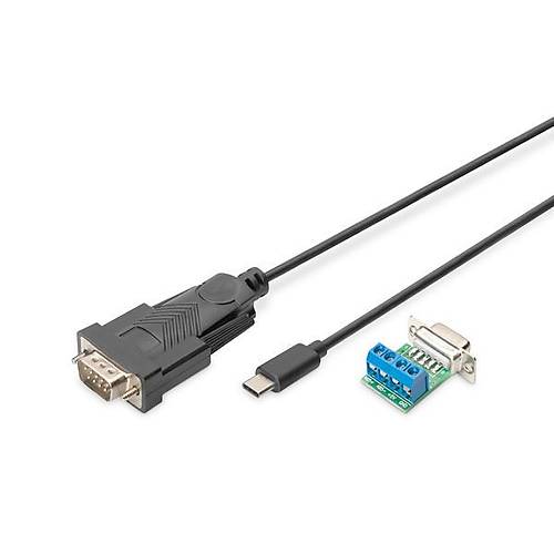 Assmann DA-70168  DIGITUS USB-C Serial Adapter, USB-C