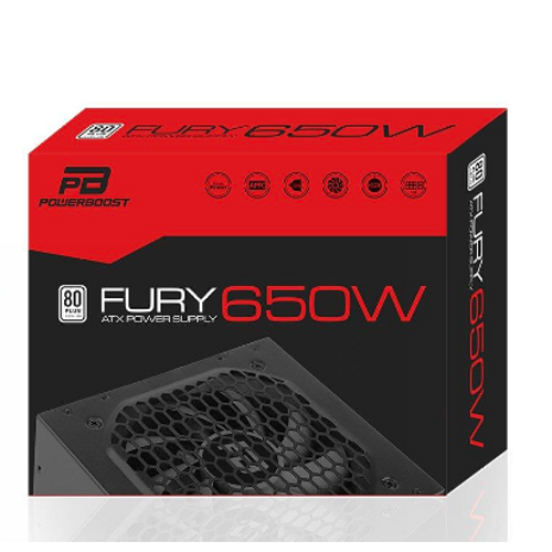 Powerboost 650W 80+ Bst-Atx650Weu 12Cm Fanl Power Supply