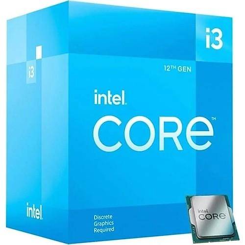 Intel Core �3 12100F 17Mb 4�ekirdekli Vga Yok 1700P 58W Kutulu+Fanl�