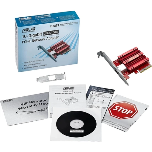 Asus Xg-C100C 10 Gigabit 1Port Pce 1X Ethernet