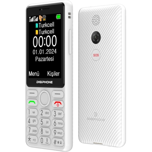 Digiphone S600 Beyaz Tu�lu Cep Telefonu