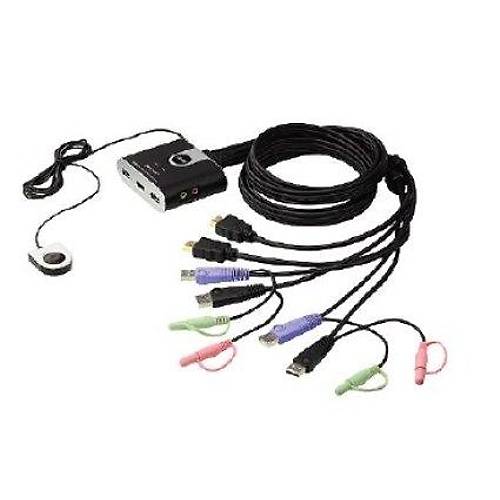 Aten Aten-Cs692 2 Port Usb 2.0 Hdm Kvmp(Keyboard/Video Monitor/Mouse) Periferi (evre Cihazlarla (Usb) Balant Kurabilir) Switch