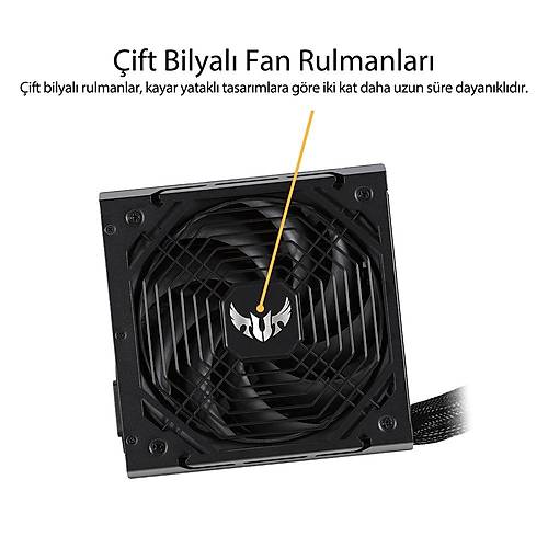 Asus Tuf Gamng 650B 80 Plus Bronze 650W G Kayna 6 Yl Garantiekran 10 Yl Garanti