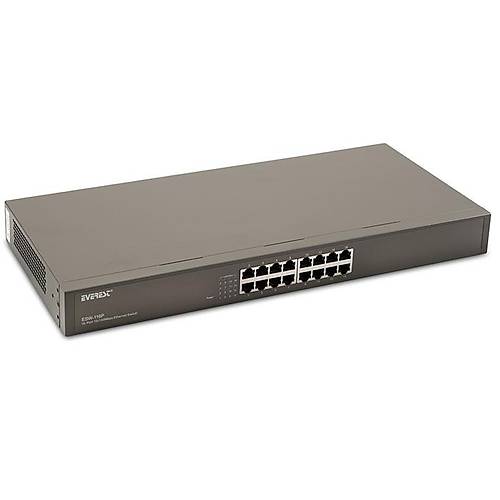 Everest Esw-116P 16 Port 10-100Mbps Switch Hub