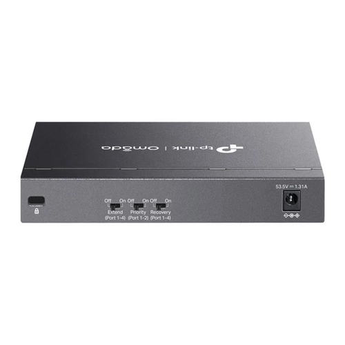 TPLINK OMADA ES206GP 6 PORT4PORT GIGABIT POE+ 2PORT GIGABIT RJ45 YONETLEBLR DESKTOP SWITCH