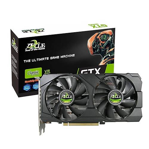 Axle Gtx1660T� 6Gb Ax-Gtx1660T�-6Gd6P2D�p Gddr6 192Bit Hdm� Dp Pc�e 16X V3.0